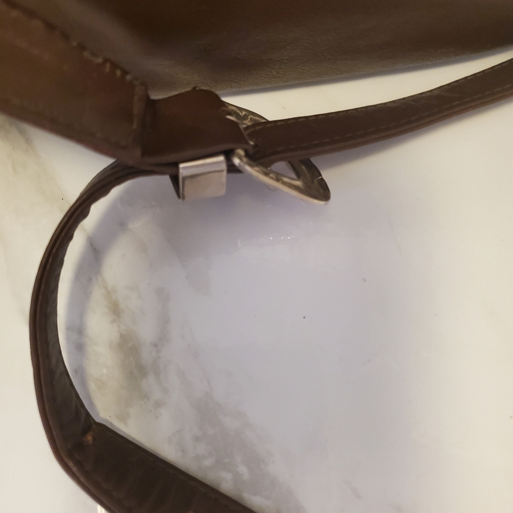 New Brown Designer Shoulder Bag, By MEYERS - Picture 3 of 8